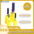 Square End Mill Cutting Tool For Stainless Steel